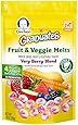 Gerber Graduates Fruit and Veggie, Melts Very Berry Blend, 1 Ounce (Pack of 7)