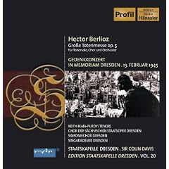 Staatskapelle Dresden Edition - Berlioz Requiem; Mozart Symphony in G minor