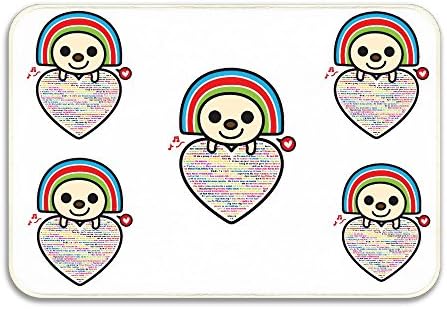 SSML Open Shower Bath Tub Mat Skid Proof Carpet Safe Design Coral Velvet And Memory Foam Non-slip Mats Indoors Outdoors 23.62*15.75 Inch,Fits Any Place White