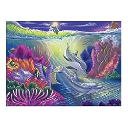 Melissa & Doug Dolphin Cove 100 PC Cardboard Jigsaw