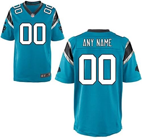 Men Carolina Panthers Customized Elite-blue Jersey Size 44