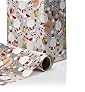 Fun Santa Jumbo Roll Wrap