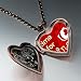 Food Loving Wine Photo Pendant Necklace