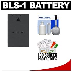 Power2000 BLS-1 Rechargeable Battery with Cleaning Kit for Olympus Evolt E-450, E-600, E-620, PEN E-P3, E-PL2, E-PL3 & E-PM1 Digital Camera
