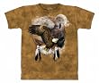 Eagle Shield T-Shirt 100% Cotton Short Sleeve Shirt in Adult Sizes