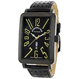 Stuhrling Original Mens 1102L.FS.335565 Classic Uptown Ozzie XL Swiss Quartz Watch 