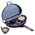 Non-Stick Omelette Pan with removable 3 Egg Poacher