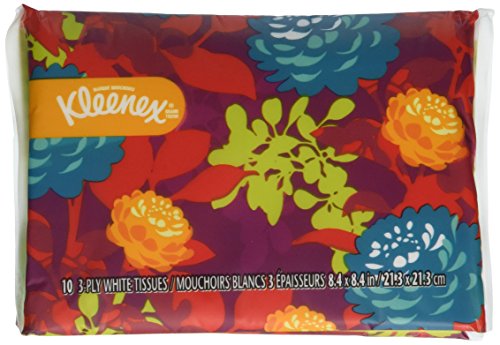 Kleenex Everyday Tissues Wallet - (TWO) 6 10-count packs