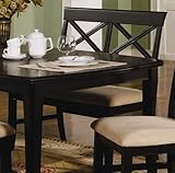 Cross Back Design Bench by Coaster Furniture