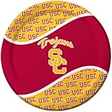 Creative Converting USC Trojans Dinner Paper Plates (8 Count)