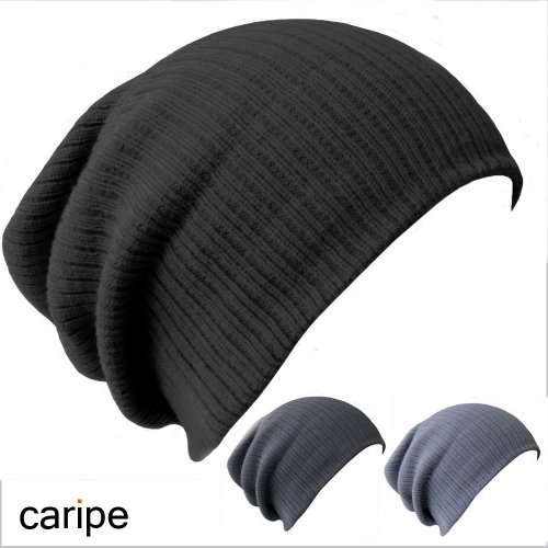 Produkt-Bild: caripe XXL Long Beanie Strickm&uuml;tze M&uuml;tze - mp1