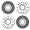 Spitfire Classic Series 54mm High Performance Skateboard Wheel (Set of 4)