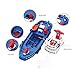 Electric with sounds and lights Toys City Rescue Harbour Boat w/ Squirting Water Jet and Control Rudder + Fun Bath Tub Pool Toy Boats for kids