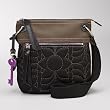 Fossil Key-Per Nylon Crossbody