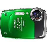 Fujifilm FinePix XP30 14 MP Waterproof Digital Camera with Fujinon 5x Optical Zoom Lens and GPS Geo-Tagging Function (Green)