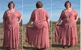 ZigZagGeorgetteEmbroideredTop&SkirtSet in Rose