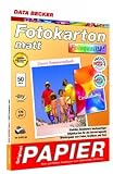 Produkt-Bild: Data Becker Original-Papier : Fotokarton matt