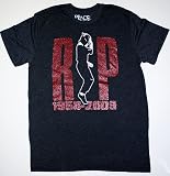 Michael Jackson RIP 2009 Red Glitter Sparkle Tee Shirt T-Shirt XL