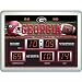 College Sports Scoreboard Wall Clocks