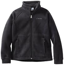 Columbia Little Girls'  Benton Springs Fleece, Black, XX-Small
