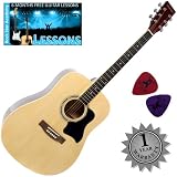 Stretton Payne Dreadnought Full Sized Steel String Acoustic Guitar D1 Natural