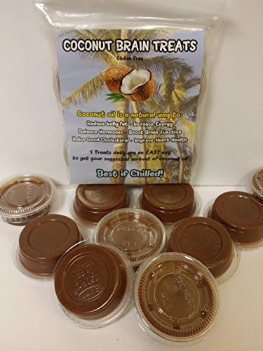 Coconut Brain Treats Chocolate Orange 28 Count (packs of 4)