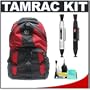 Tamrac 5549 Adventure 9 Photo Backpack (Red/Black) + Accessory Kit for Canon Rebel T3, T3i, T1i, T2i, EOS 60D, 5D, 7D, Nikon D3000, D3100, D5000, D5100, D7000, D300s, Olympus Evolt E-5, E-30, E-620 & Sony Alpha A560, A580, A33, A35, A55