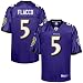 Reebok Baltimore Ravens Joe Flacco Replica Jersey Medium