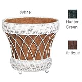DMC Products 78355 16 Inch Round Patio Planter - Antique - B0015PFBNA