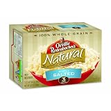 Orville Redenbacher's Gourmet Microwavable Popcorn, Natural Simply Salted, 3-Count Boxes (Pack of 12)