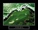 Vision Golf Course Motivational Poster Inspirational Art Print