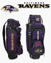 Buy Baltimore Ravens NFL Golf Cart Bag from Datrek International by Datrek International