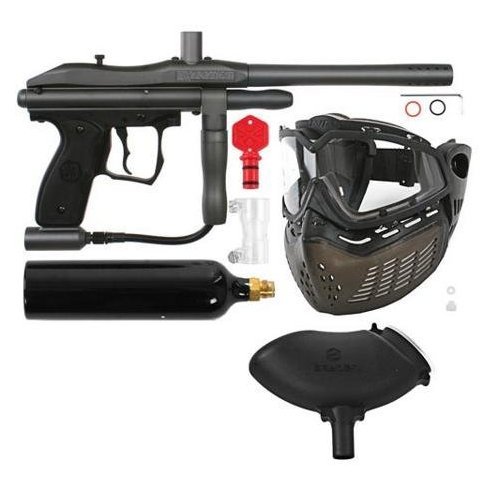 Spyder Sonix Kit Paintball Gun Package - Titanium
