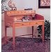 Rolltop Writing Desk: Downloadable Woodworking Plan