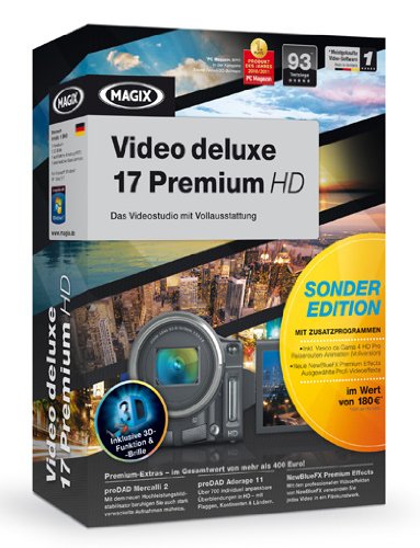 MAGIX Video deluxe 17 Premium Sonderedition