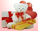 51eUPY%2B3aNL. SL160  Beary Much Love Teddy Bear with Gourmet Chocolate