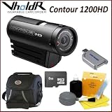 VholdR 1200 ContourHD Wearable Helmet Camcorder Extreme HD 8GB Bundle