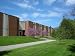 Low-rise Building in Park - 24W x 18H - Peel and Stick Wall Decal by Wallmonkeys