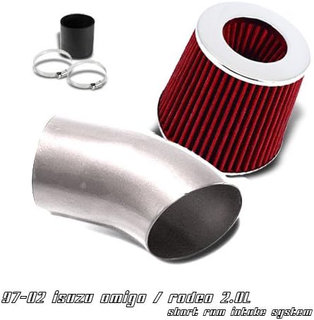 Short Ram Air Induction Intake System with Air Filter - Isuzu Rodeo 2.2L 1997-2002