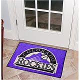 Colorado Rockies MLB Starter Rug- 20x30