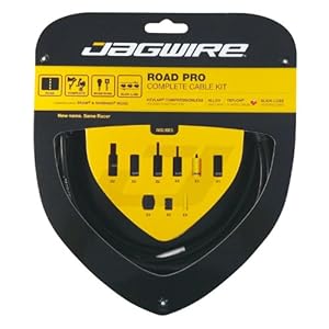 Jagwire Road Pro Complete Road Brake And Derailleur Kit Black, One Size