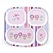 Bumkins Divided Plate, Melamine Tray Plate, Toddler, Kids, BPA Free, Stackable, Dishwasher Safe – Bloom