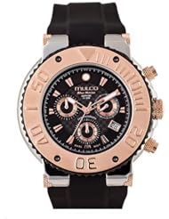 Mulco MW3-70601-023 Stainless Steel Chronograph black Dial Watch