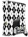 XBOX 360 SLIM SKIN - BLACK & WHITE CHECK