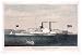 The low pressure steamboat Isaac Newton: passing the palisades on the Hudson River New York (Reprint measured in inches 24 x 16)