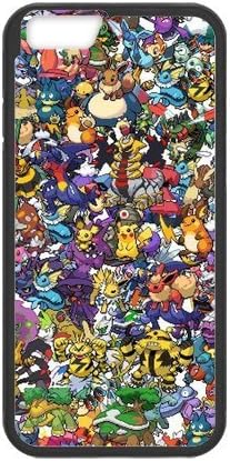 iPhone 6/6S Case,iPhone 6S case,iPhone 6 Case cover(4.7 inch),Pokemon Pikachu iPhone 6S Cover,iPhone 6/6S Cover Cases,Rubber Shell Case Cover Protector For iPhone 6 6S(4.7"inch)