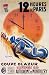 12 HOURS OF PARIS(12 HEURES DE PARIS.Coupe OLAZUR) Vintage Car Poster by Geo Ham