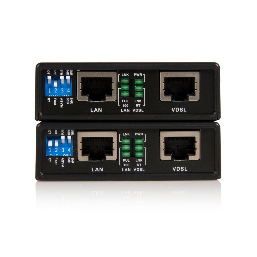 10/100 VDSL2 Extender Kit over Single