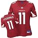 Larry Fitzgerald Red Reebok Replica Arizona Cardinals Women's Jersey - Small
