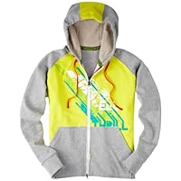 Zumba Fitness LLC The Thrill Zip Up Hoodie, Large, Cement